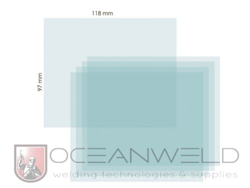 IWELD PANTHER 4.6/FLEX külső védőplexi 118x97mm